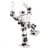 RoboSoul H5S Robot Humanoide de 16 Grados de Libertad, Robot Programable Educativo, Robot Bailarín, Ensamblado