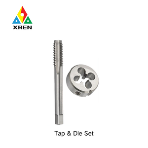 Tùy chỉnh 2 mảnh UNC chủ đề tap & <span class=keywords><strong>Die</strong></span> <span class=keywords><strong>Set</strong></span> 3/8 \ "7/16 \" 1/2 \ "9/16 \" <span class=keywords><strong>inch</strong></span> tiêu chuẩn Mỹ khai thác công cụ - Product Image 2