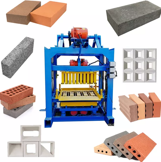 Машина для изготовления блоков, полуавтоматическая машина для изготовления бетонных цементных кирпичей