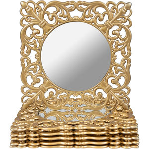 Oferta: Platos <span class=keywords><strong>de</strong></span> Presentación Dorados Cuadrados <span class=keywords><strong>y</strong></span> Duraderos al por Mayor para Decoración <span class=keywords><strong>de</strong></span> Bodas, Fiestas <span class=keywords><strong>y</strong></span> Eventos - Product Image 1