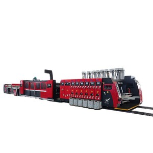 Línea de Impresión de Cartón Huayu Tipo 924, Equipo de Producción de Alta Velocidad con Tinta a Base de Agua, Ranurado, Troquelado y Encolado - Product Image 2