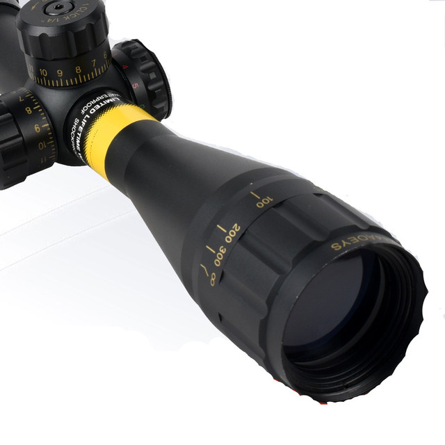 SYQT Tactical Scope Sight 4-16X44 Optic Sight Green Red Illuminated Hunting Scope