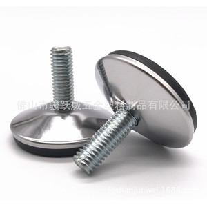 Pata Ajustable para Muebles, 50mm de Diámetro, M8 M10, de Metal y Plástico, para Gabinetes, Armarios, Sofás, Fácil Instalación - Product Image 1