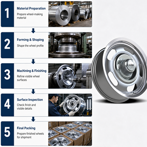 Jantes en alliage chromé pour voitures classiques de 15 à 22 pouces pour Mustang Camaro <span class=keywords><strong>Corvette</strong></span> - Product Image 6