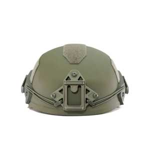 Casco Tattico Rigido a Sospensione in <span class=keywords><strong>PE</strong></span> Balistico Verde di Alta Qualità e Taglio Alto - Product Image 3