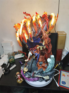 Figurine de Manga de Grande Taille et de Dessin Animé Lumineuse, Modèle de Collection, <span class=keywords><strong>Luffy</strong></span>, PVC, 60cm, 1 Pièce - Product Image 3