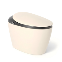 Nouvelle toilette intelligente monobloc avec bidet intégré, siège chauffant, double chasse fiable, facile à assembler (OEM) / WC intelligent moderne