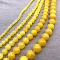 Perles rondes en jade violet de qualité 7A pour la création de bijoux DIY, accessoires de bijouterie en pierre naturelle, nouvelles arrivées, fourniture directe d'usine