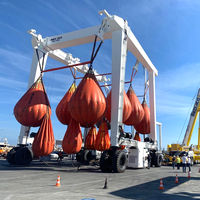 YAOU Mobile Bateau Palan Portique Grue Marine Voyage Ascenseur pour Bateau 100 Tonnes