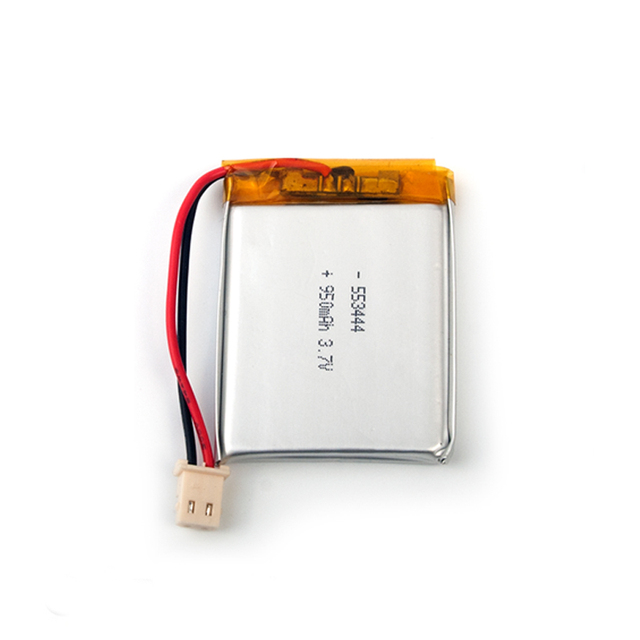 Rechargeable 553444 3.7V 950mAh Lithium Polymer Battery LiPo Pouch Cell for Consumer Electronics