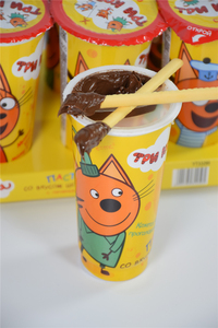 35g Kekse Stick Cup Schokoladen fabrik Custom Kids Snack Schokolade und Schokoladen sauce mit Finger keksen - Product Image 4