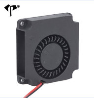 Ventilateur soufflant DC 4010 40x40x10mm 5V 12V 24V, ventilateur centrifuge de refroidissement avec couvercle arrière en aluminium PBT, mini ventilateur d'extraction de 40mm