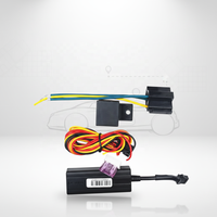 Traceur GPS TK003 GSM 2G avec coupure de carburant à distance, relais de coupure d'alimentation, localisateur antivol en temps réel pour la surveillance de flottes de voitures/motos/taxis via PC