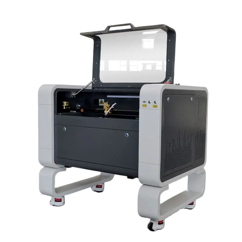 50W/60W/80W/100W 4060 graveur laser acrylique/cuir/bois/cuir 600x400Mm co2 graveur laser