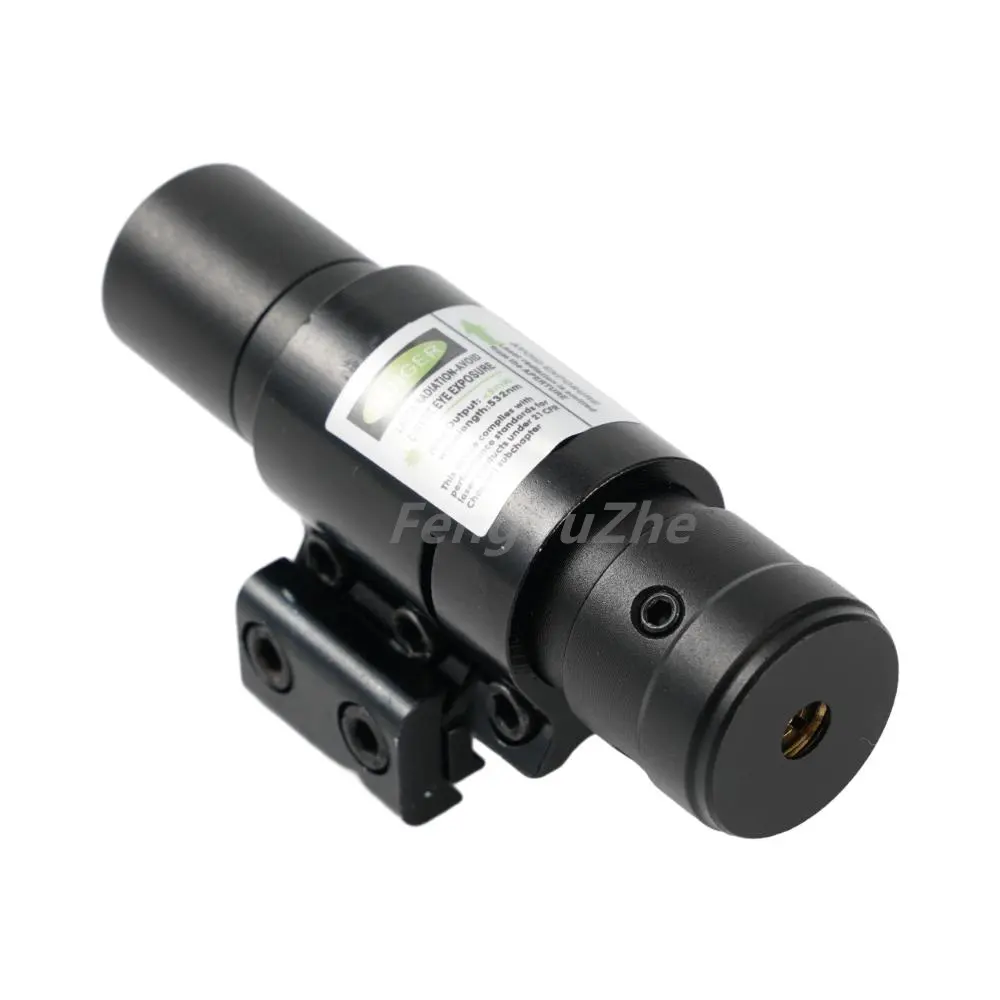 Mini Tactical Laser Đèn pin Combo calibrator màu xanh lá cây Dot phạm vi với 20/11 mét núi Red/Green laser Sight