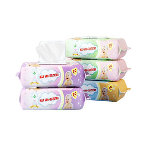 Lingettes humides pour bébé biodégradables en coton biologique, douces, écologiques, pour peaux sensibles, désinfectantes, à pH équilibré - Product Image 3