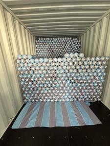 Silverr Bleu PE Bâche Heavy Duty Double Face Couverture Souple Imperméable Résistant À La Pluie Auvent Matériel Style Uni pour Garçons - Product Image 3