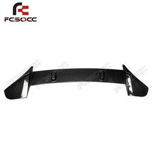 Nuevo alerón de techo de fibra de carbono para Porsche <span class=keywords><strong>Macan</strong></span> 95B alerón delantero 2018-2021 Kit de accesorios - Product Image 3