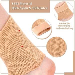 Coussin respirant universel pour le pied et le bas du pied, et manchons de protection en gel pour la cheville - Product Image 3