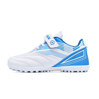 Chaussures de football TF pour enfants, chaussures de football légères pour terrain synthétique, antidérapantes, crampons de football pour entraînement en plein air