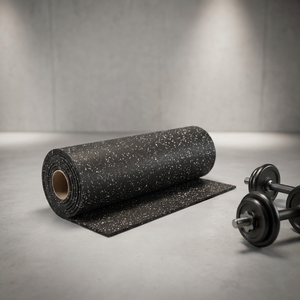 <span class=keywords><strong>Rouleau</strong></span> de revêtement de sol haute densité X 1m, dalles pour aire de jeux extérieure, tapis de sol en caoutchouc EPDM antistatique 5cm pour sols de salle de sport à domicile - Product Image 1