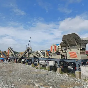 Usine Prix Entièrement Automatisation Usine De Concassage Jaw Cone Impact Stone Crusher Mobile Avec Machine À Moteur Diesel En Turquie