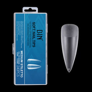 BIN – <span class=keywords><strong>faux</strong></span>-<span class=keywords><strong>ongles</strong></span> français en acrylique, pointes artificielles, demi-pointes, ballerine, Gel UV naturel, pointe de manucure pour Nail Art, 240 pièces - Product Image 4