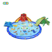 Parc aquatique gonflable pour enfant, équipement de loisir