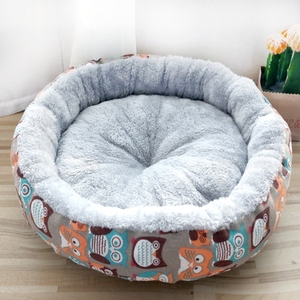 Cama redonda de algodão para gato e cachorro - Product Image 6