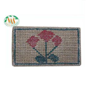 พรมใยหญ้าทะเลออร์แกนิก ลายสัตว์ ทำมือ เป็นมิตรกับสิ่งแวดล้อม ปลอดสารเคมี ทอแบบปลอดภัยสำหรับเด็กและสัตว์เลี้ยง นำเข้าจากต่างประเทศ - Product Image 3