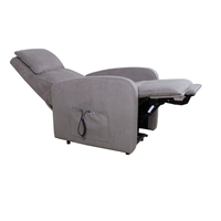 Fauteuil inclinable électrique en tissu, canapé inclinable individuel motorisé pour personnes âgées, mobilier de salon
