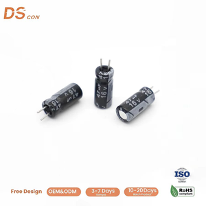 Condensador electrolítico radial de 16 V, 47 μF, 5 x 11 mm, retardante de llama, a prueba de sobretensiones, amortiguador de energía transitoria, módulo de alta frecuencia - Product Image 1