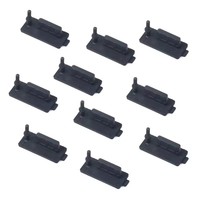 Cache-poussière avec colonne fixe Capuchon étanche Trou en caoutchouc de silicone Bouchon anti-poussière Usb Femelle Port Protector Usb A