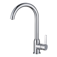 Robinet mélangeur de cuisine moderne en laiton avec purificateur d'eau pivotant à 360 degrés