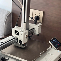 A1  A1mini  A2L 0.4mm 0.2mm Bamboo Lab Kit Kepala Cetak Extruder Printer 3D yang Ditingkatkan, Nozzle Baja Keras Penggantian Cepat Tahan Suhu Tinggi