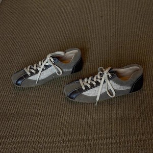Scarpe da Passeggio Femminili di Nuova Concezione, Stile Casual Sportivo con Patchwork e Lacci, Vendita all'Ingrosso - Product Image 2