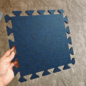 Tapis de piano en feutre insonorisant à fibres de polyester épaisses, tapis antidérapant pour salle de batterie, isolation acoustique pour sol de salle de sport - Product Image 4