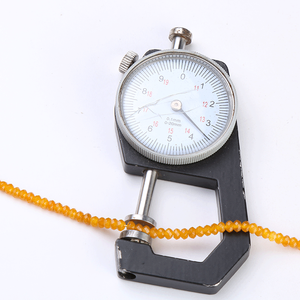 Cuentas de Rubí Natural con Corte Brillante WENCHI, 1.5mm, Verde Rosado, Origen Hong Kong, para Joyería, Pulido, Cambio de Color Ligero - Product Image 2