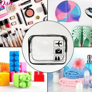 Femmes unisexe PVC étanche Transparent voyage toilette organisateur grande capacité fermeture à glissière Portable sac cosmétique pour hommes - Product Image 6