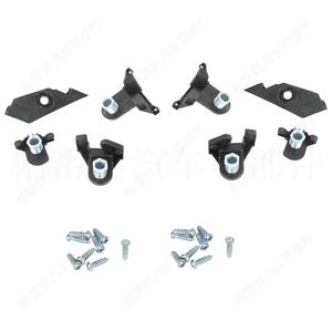 Clips de sujeción para faros delanteros Volkswagen Passat B7 3AA998226 3AA998225 Kit de montaje ABS para el modelo europeo 2011-2014 - Product Image 5