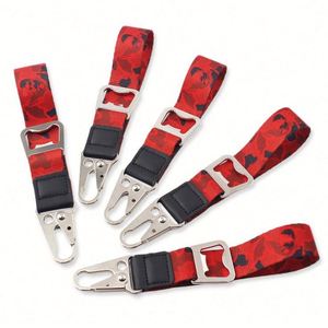 High Quality Personalized Logo Woven Custom Wallet <b>Key</b> <b>Chain</b> Lanyard Gift Leather Keychain - Product Image 6