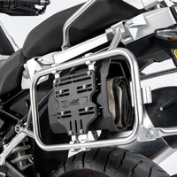 Boîte à outils latérale pour moto LOBOO Radish, en alliage d'aluminium et plastique technique, avec serrure, kit d'outils, sac latéral portable, montage facile