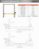 Heavy-Duty Two Post Car Lift-Palan automatique pour atelier de garage