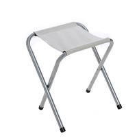 Tabouret pliant style glamping pour loisirs en plein air, pêche, camping – Portable, léger, en plastique, tissu Oxford et acier carbone