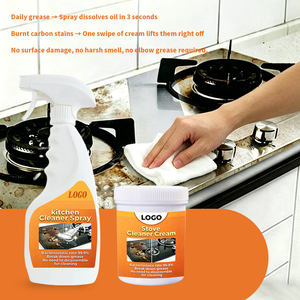 Kit de Limpieza <span class=keywords><strong>para</strong></span> Estufas Eléctricas, Líquido No Abrasivo, Pulimento <span class=keywords><strong>para</strong></span> Placas de Cocción, <span class=keywords><strong>Desengrasante</strong></span> Potente <span class=keywords><strong>para</strong></span> Quemadores de Estufa, Fabricación Personalizada - Product Image 1