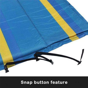 Matelas <span class=keywords><strong>Gonflable</strong></span> Automatique <span class=keywords><strong>pour</strong></span> Tente Extérieure, Tapis de Couchage, Tapis de Voyage, Randonnée, Compact, Léger et Portable - Product Image 2