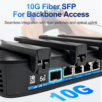 Router WiFi 4T4R, MU-MIMO WiFi 5G jaringan openwht tri-band Modem kartu Sim 5g WIFI7 Lte Mesh Router Wi-fi