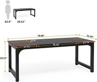Le bureau exécutif peut être un bureau d'ordinateur de bureau modulaire poste de travail simple moderne