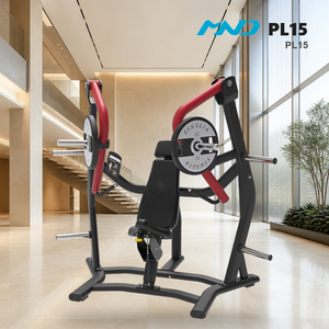 Elegante Macchina Chest Press a Carico a Piastre MND PL15 per Allenamento della Forza, Attrezzatura da Palestra per Palestre Commerciali e Studi Fitness - Product Image 1