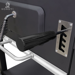 Barbacoa Portátil de Estilo Americano para el Hogar, Barbacoa de Carbón para Exteriores de Gran Tamaño, HYBQWG-03, Barbacoa Plegable Portátil de Carbón - Product Image 3